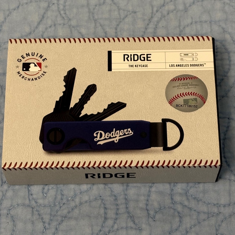 Ridge KeyCase Los Angeles Dodgers MLB Edition Blue Key Organizer AUKAP200983